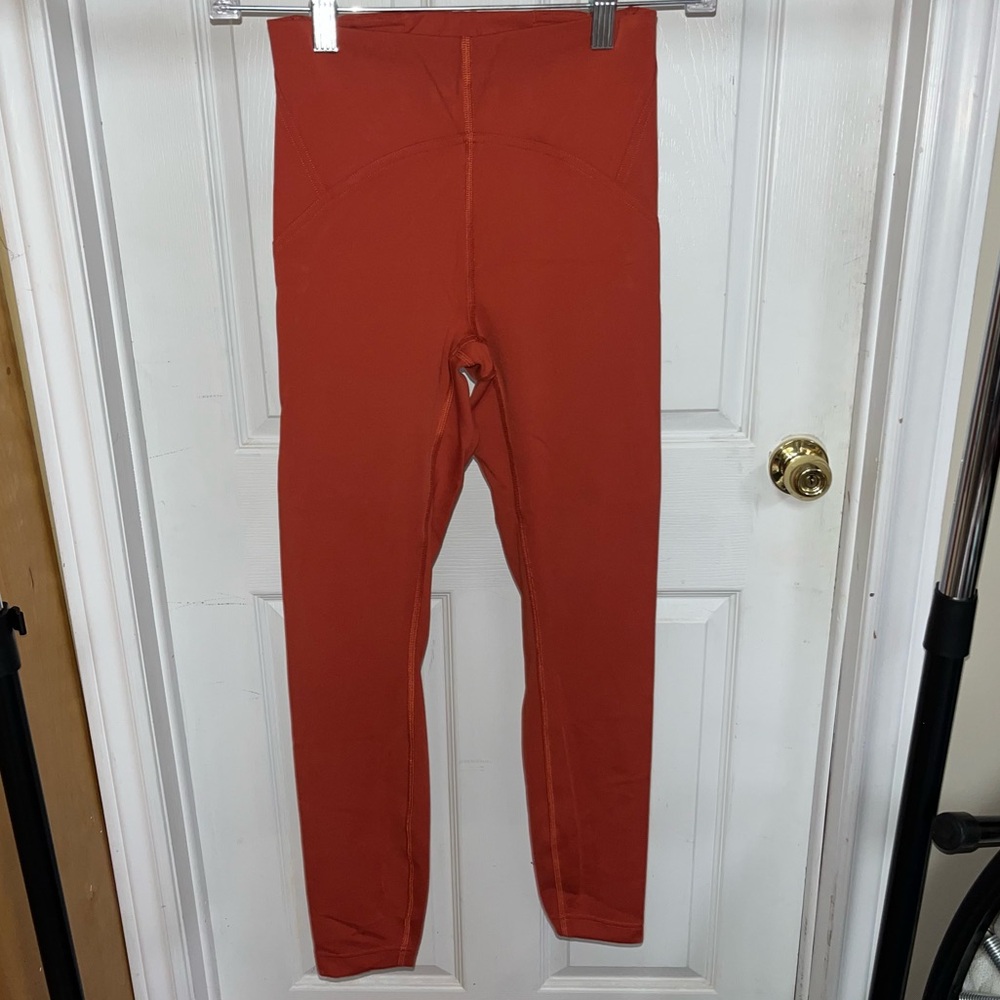 Lululemon Orange Instill Leggings